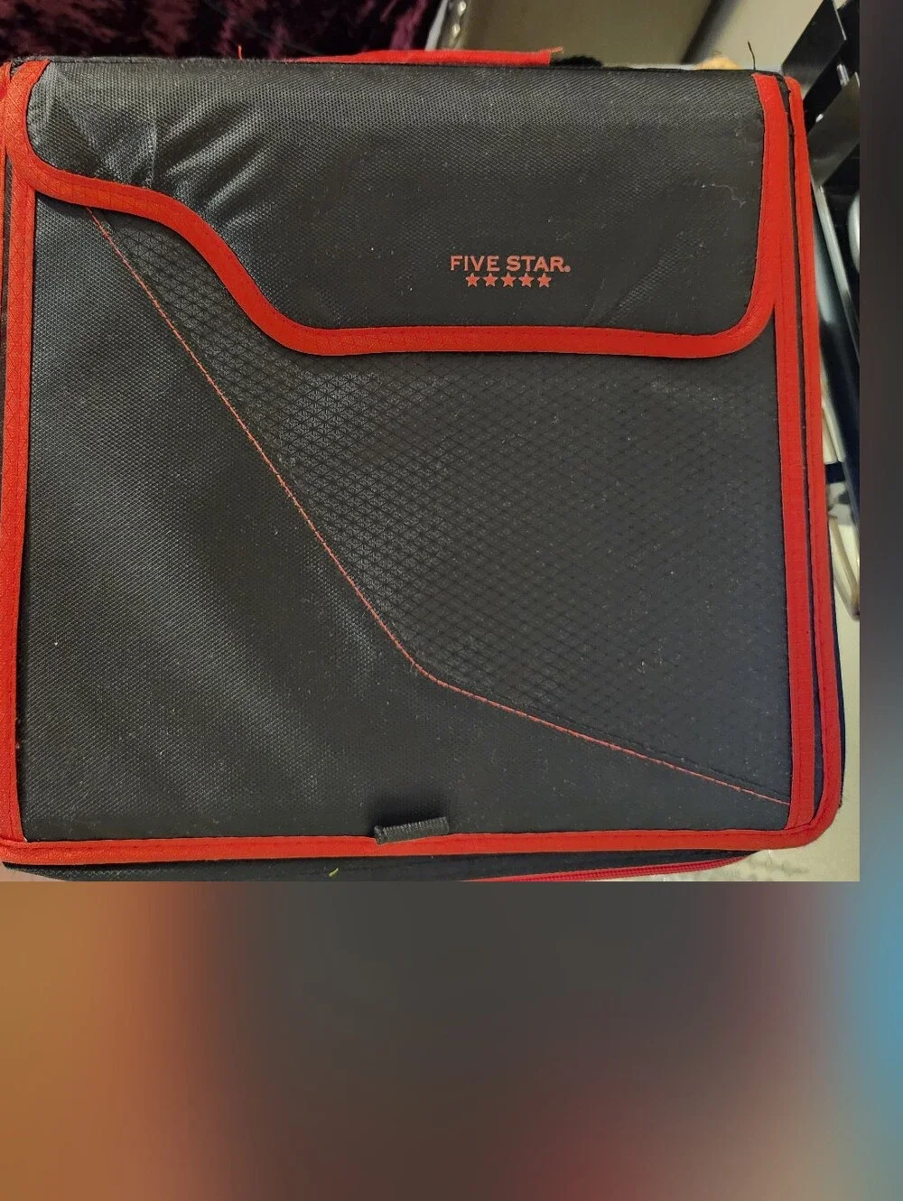 Five Star Black Trapper Keeper